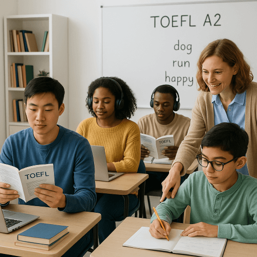 نمونه سوالات TOEFL در سطح A2